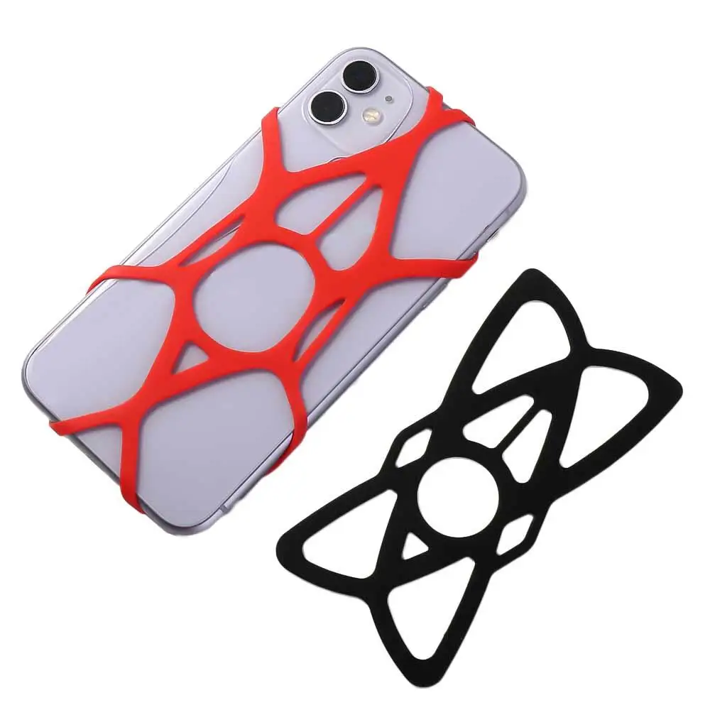 Motorcycle Elastic Security Strap Anti-Slip Cell Phone Mount Handlebar Security Bands Bike Phone Holder Phones Holder Band