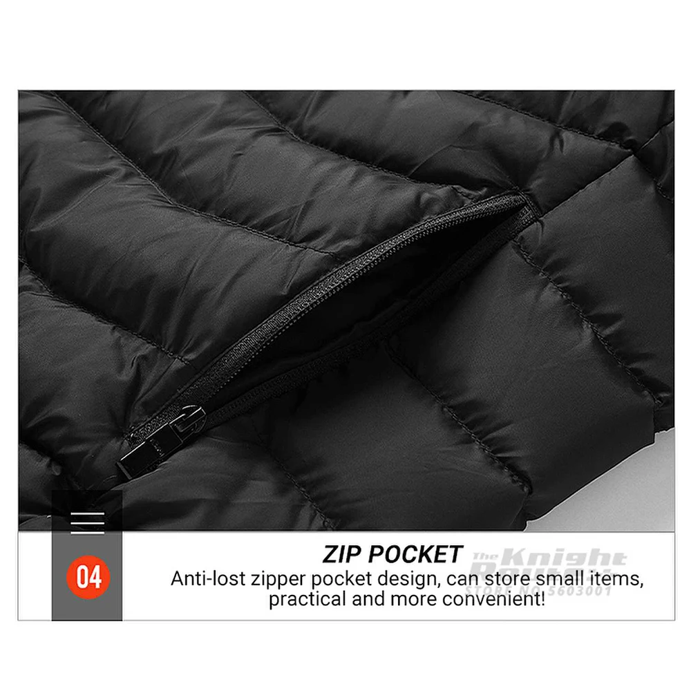 Heated Jacket Men 21Area Four Switch Control,USB Electric Heated Clothing,Self Heating Vest Women Thermal Jacket Warm WinterCoat