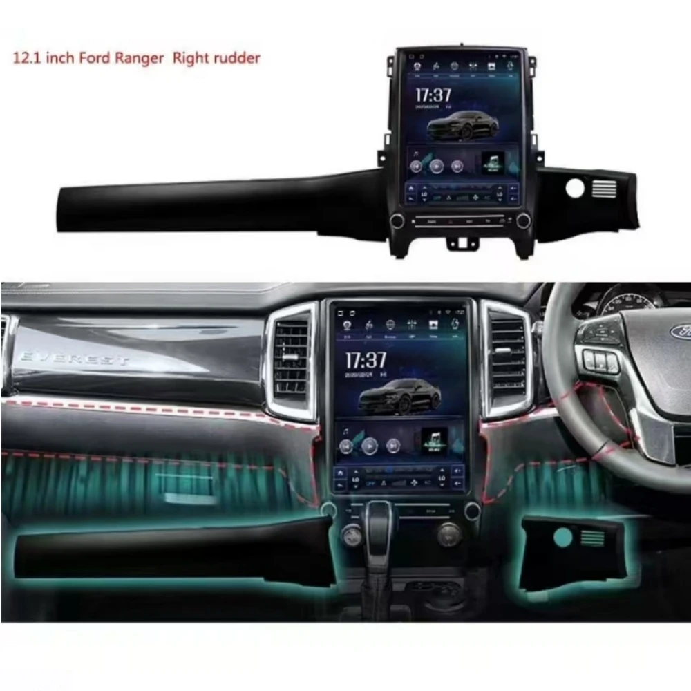 Android 13 For Ford Ranger Everest F550 2016-2021 Vertical Screen Car Radio Head Unit GSP Player Stereo Multimedia Carplay