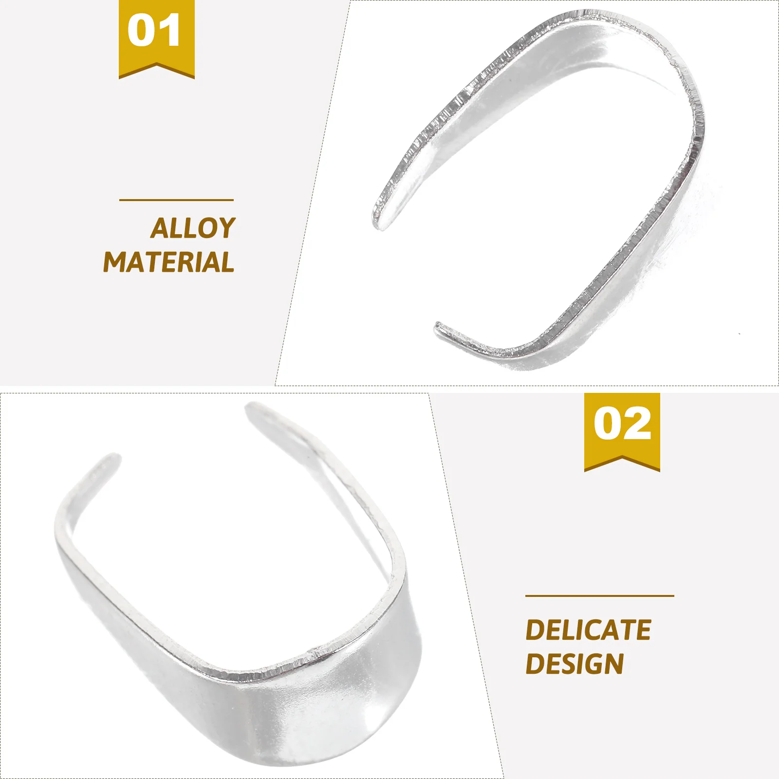 

150pcs Alloy Jewelry Clasps Snap Bail Hook Pinch Clip Diy Necklace Pendant Connector Bracelet Making Charms Links Lightweight