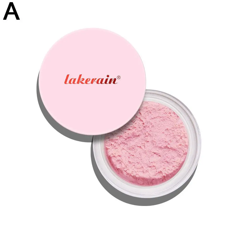 Lakerain 6.5g Beauty Blurring Powder Oil Control Waterproof Face Concealer Powder Loose Long Makeup Woman Lasting Powder Q2J4