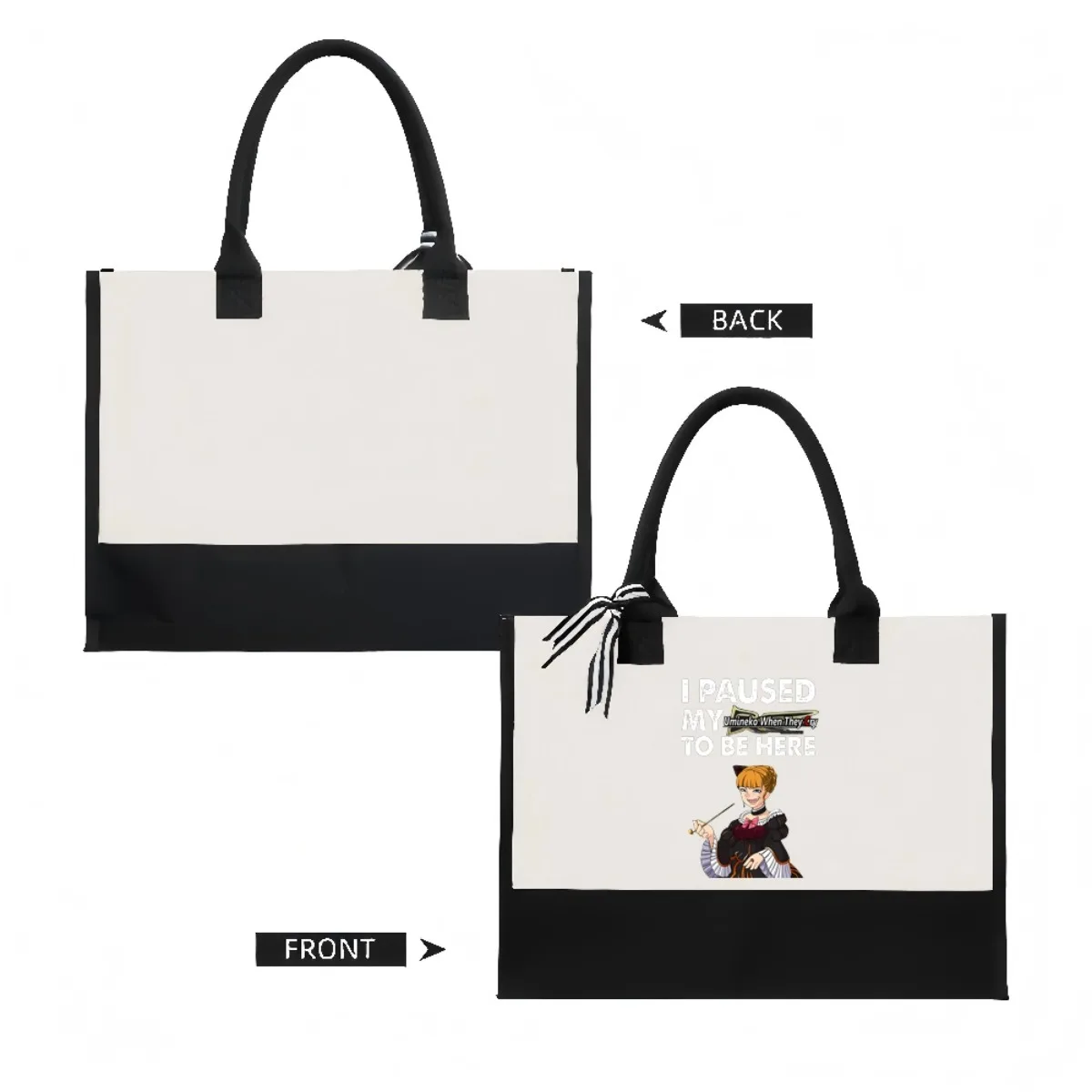 اعتقدت بلدي أن أكون هنا 2026 وصول جديد موضة عملية واسعة قابلة لإعادة الاستخدام حمل حقيبة نمط طباعة 2 لهجة الثقيلة كبيرة Shoul