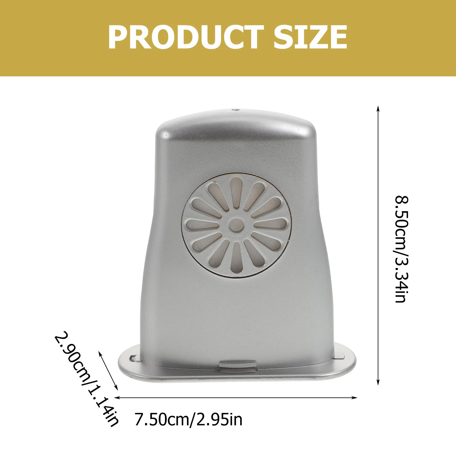 2Pcs Portable Guitar Humidifier Sound Hole Type Lightweight Plastic Acoustic Guitar Moisturizer for Preventing Cracking Warping