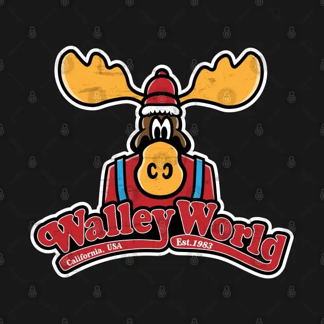 Walley World T-Shirt Casual O-Neck Tee Shirts Streetwear New Fashion Top Tees