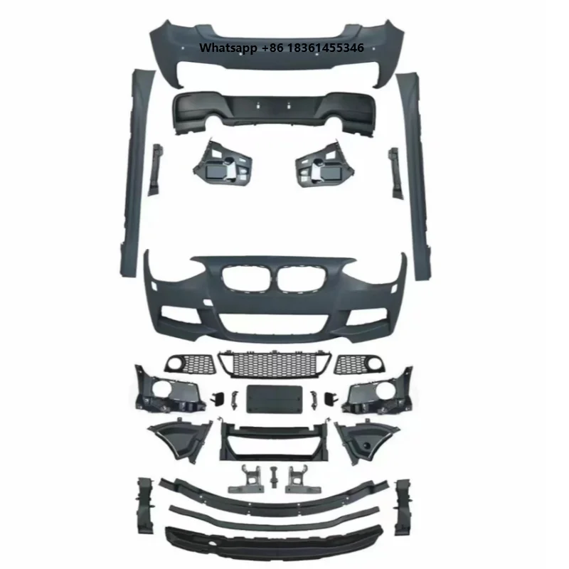 

For 1Series F20 2011-2014 Upgrade Whole Body Kits Accessories Front Rear Bumper with Grill kit 2026 New Style Auto Bodykit