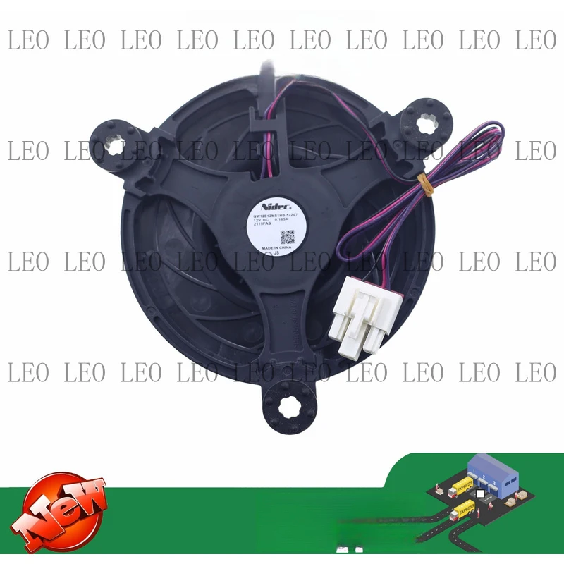SS Refrigerator fan GW12E12MS1HB-5 2Z07 12V DC 0.165A 2115FAS 3-Pin