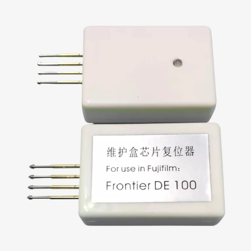 Waste‑Ink Tank Chip Resetter Decoder Sponge For Fuji DE100‑XD Maintenance Box Waste Ink Cartridge Reset Tool