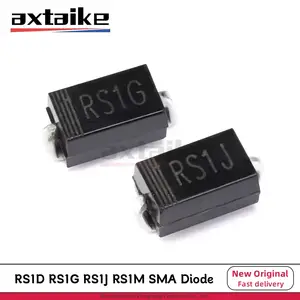 Produktbild von 60 Stück RS5M Fast-Recovery-Diode – 5A 1000V SMA – Schnelle Schaltdiode Für Hochtemperatur & Spitzenströme