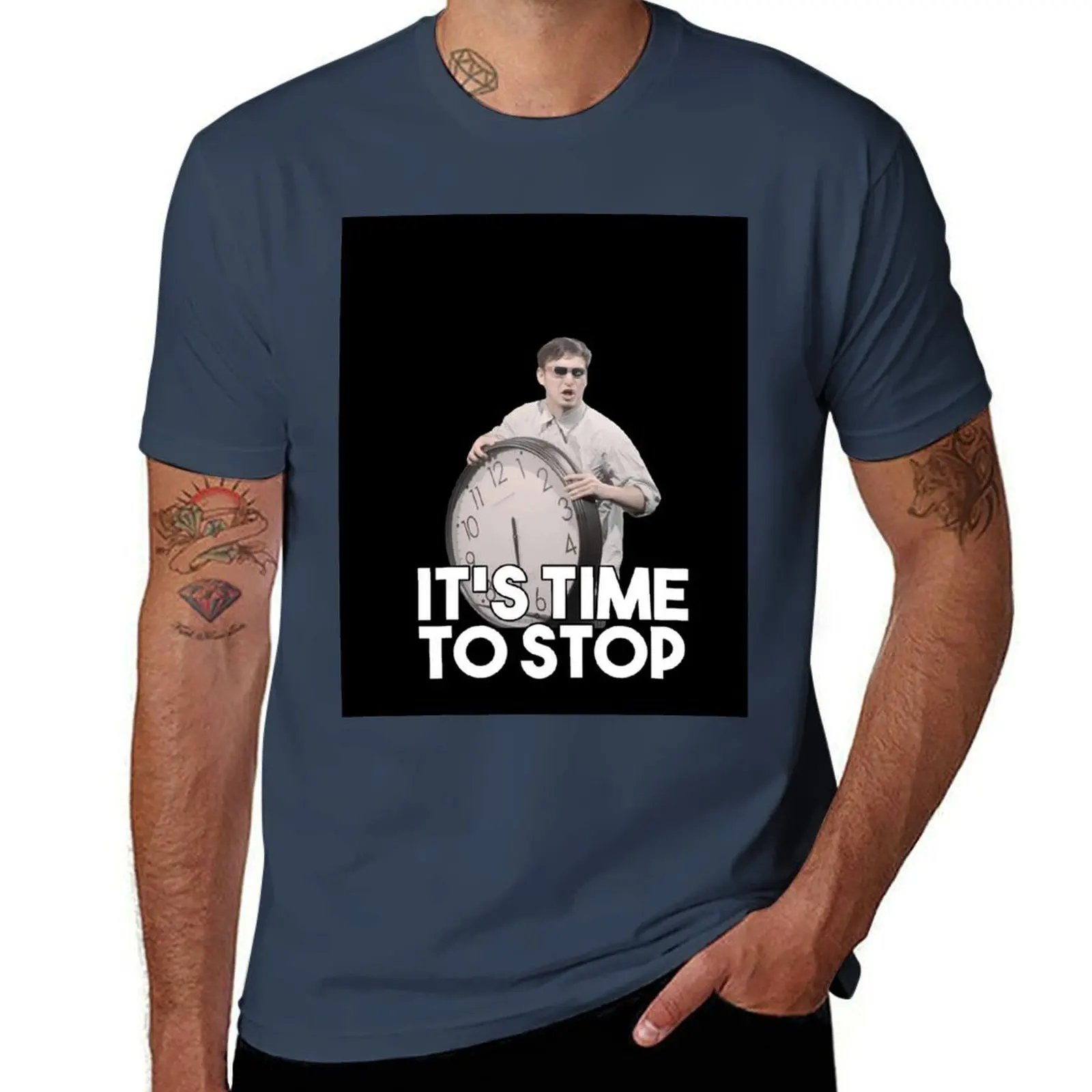 

ITS TIME TO STOP - FILTHY FRANK T-Shirt t shirts for man cotton funny man t shirt cotton t shirts for man cotton T-Shirt