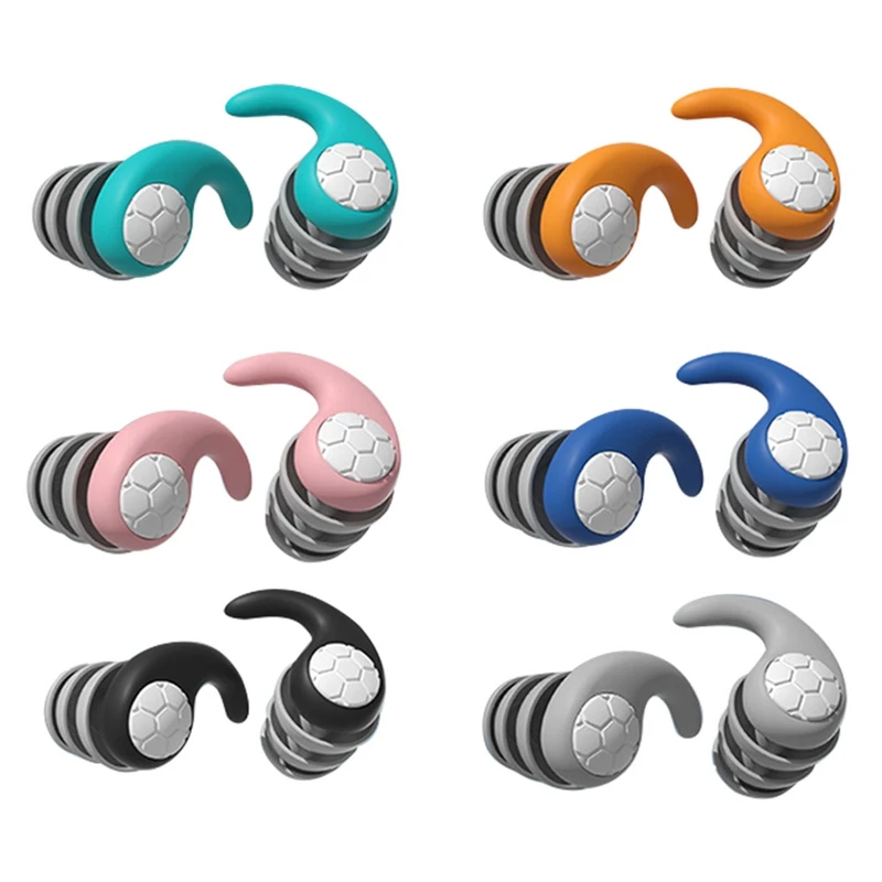 1Set Noise Canceling Earplugs Traveling Earplugs For Sleeping Swimming Studying Traveling S