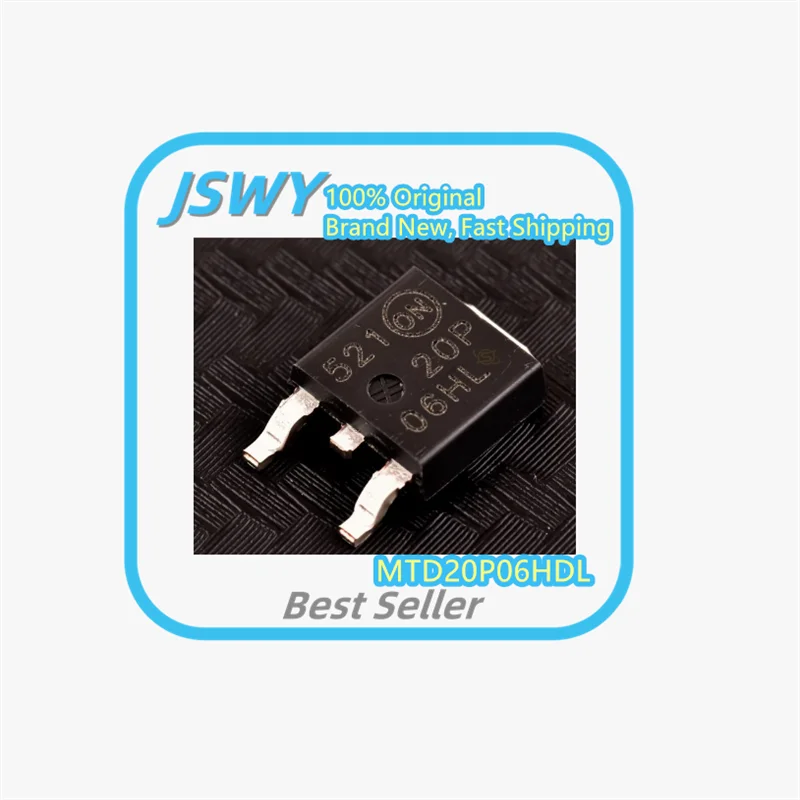 (10/50 pieces) MTD20P06HDL 20P06HDL TO252 Main products: Field-effect transistors  Quality guaranteed, original and genuine.