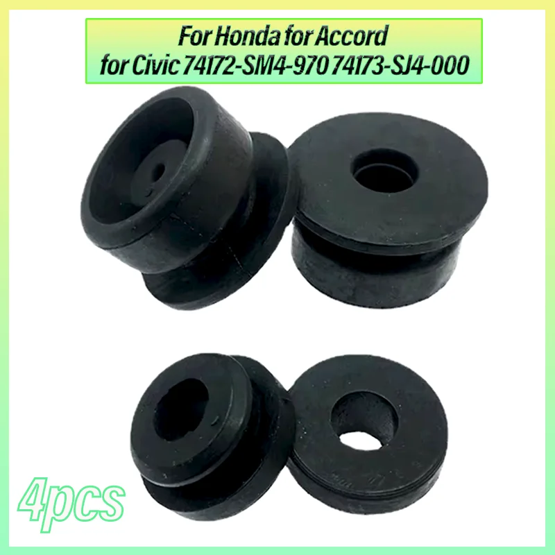 

Для Honda Accord для Civic 74172-SM4-970 74173-SJ4-000 4 шт. резиновая втулка для крепления радиатора, втулки, антикоррозийные радиаторы
