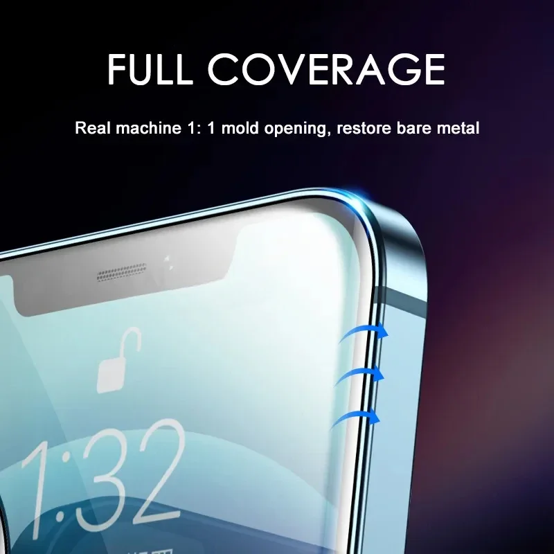 4PCS Pellicola idrogel per IPhone 14 15 16 Pro Max 16E 6 7 8 Plus Protezione schermo a copertura totale per IPhone 12 11 Pro XR 13 Mini Film