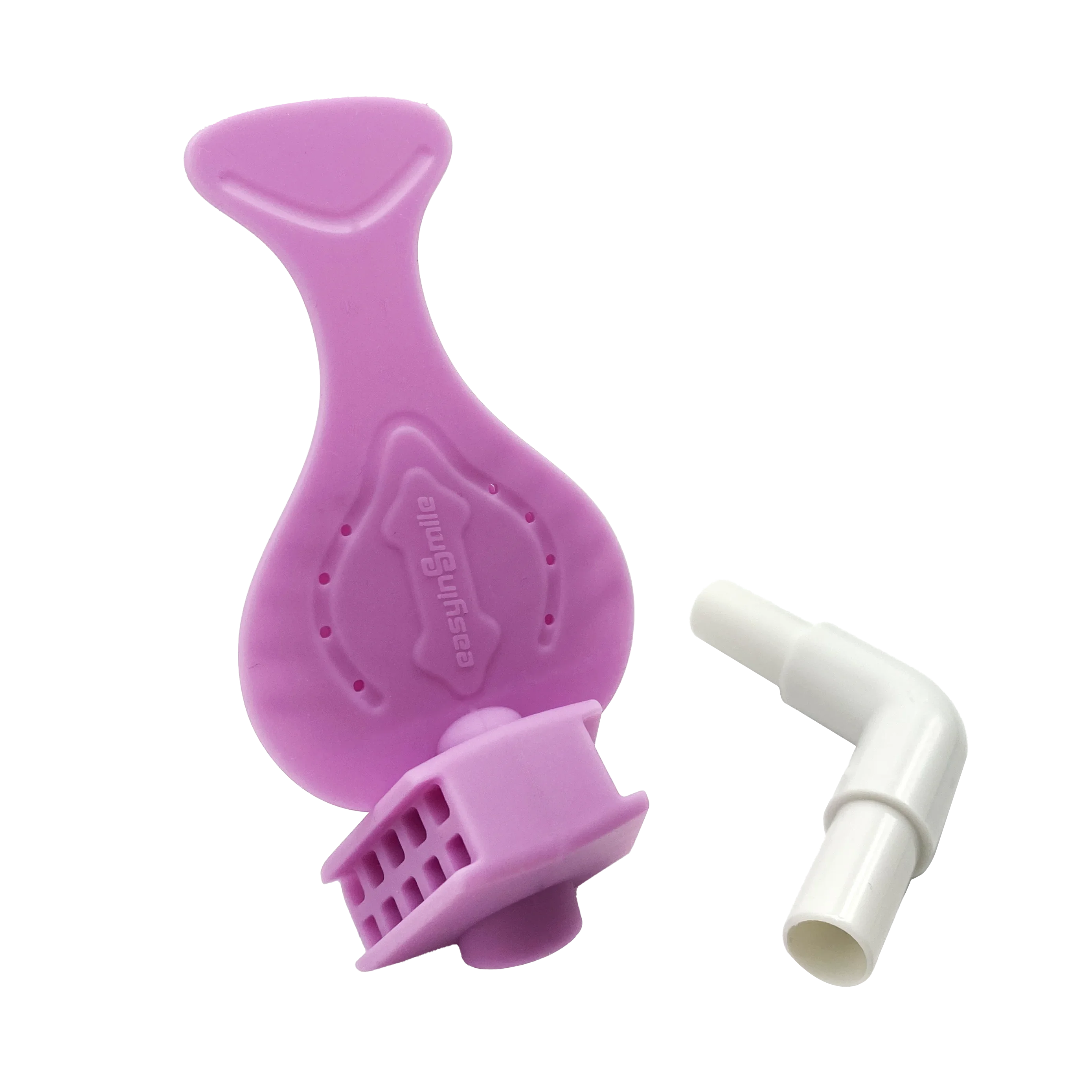 Eaysinsmile Silicone Saliva Suking Shiled System Purple 1pcs/Box fast shipping