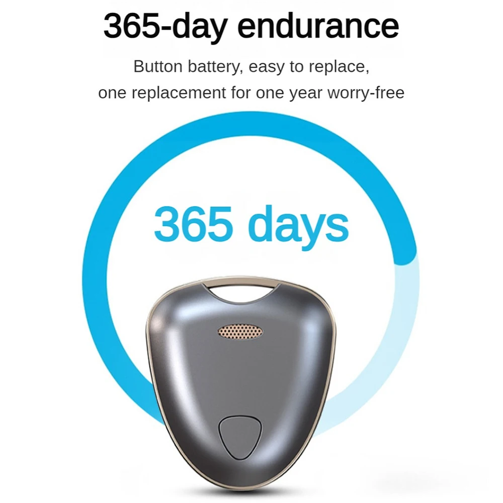 Anti-lost Alarm Reminder Precise Positioning Global Positioning Remotely 365 Long Battery Life Disconnect Reminder Locator