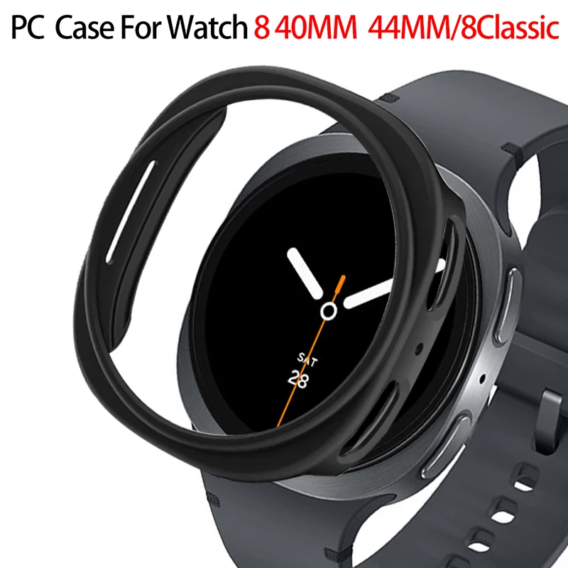 Hollow Out Shell For Samsung Galaxy watch 8 40/44mm Matte Cover Protective Galaxy Watch 8 Classic 46mm PC Hard Case Accessories