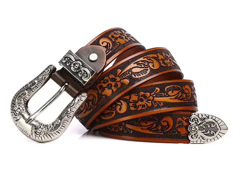 Free Shipping,Brand sales new style natural 100% cow leather,buckle belt.brand genuine leather fashion vintage belts