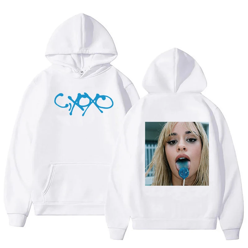 Camila Cabello New Album C XOXO Hoodie Funny Men Hoodies Harajuku Aesthetic Unisex Streetwear Fleece Pullover Sweatshirt Vintage