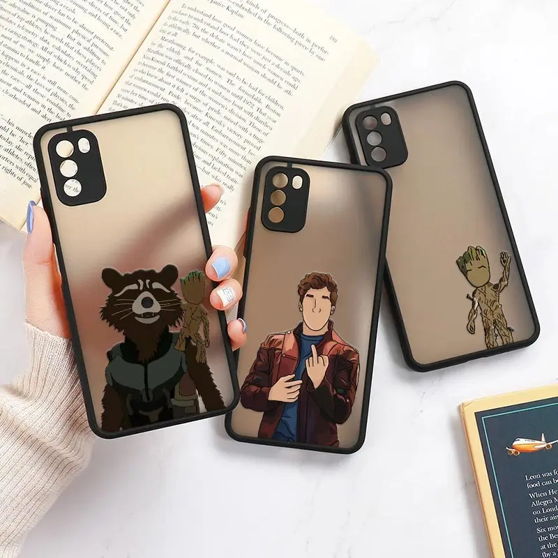 Faceless Avengers Groot Thor Mi 11 Lite 5G NE Case For Xiaomi 11 11T 12 Pro 10s 8 9 10 Lite Poco X3 NFC F3 M3 M4 Pro Matte Funda