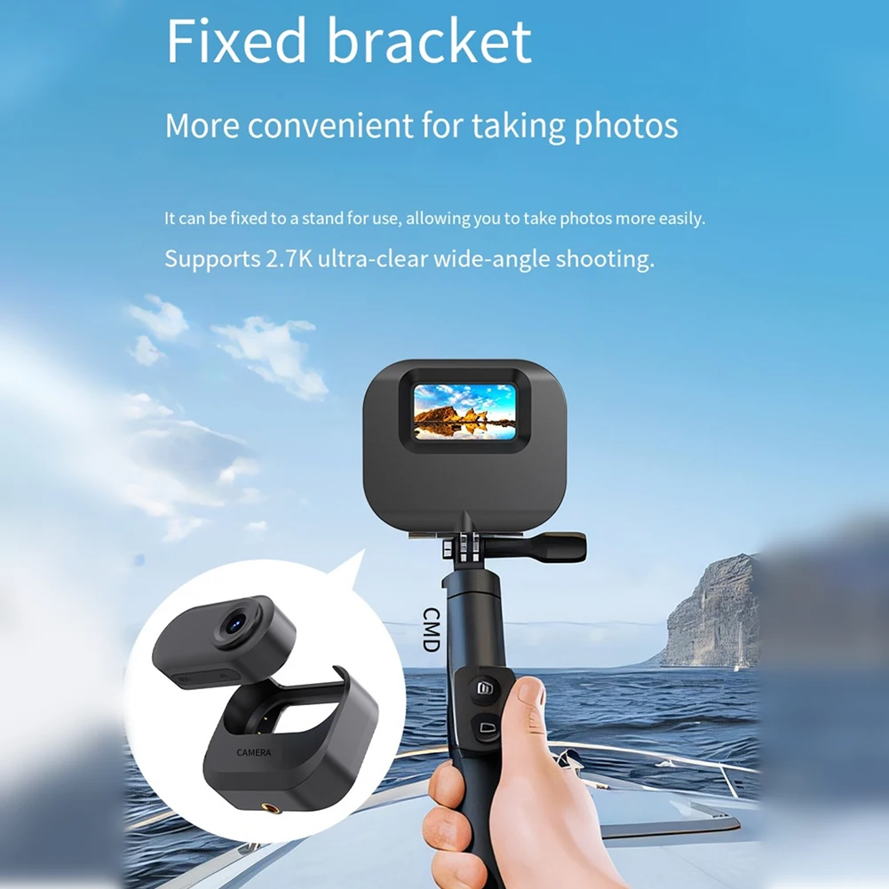 FHD 2.7K Mini Thumb Motion Camera 66x56x22MM High Definition Wearable Magnetic Charging Intelligent Camera For Outdoor Cycling - Image 5