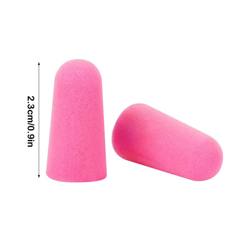 10 أزواج من سدادات الأذن الإسفنجية - عازلة للضوضاء، ومقاومة للغبار، وحماية مرنة للنوم والعمل #1