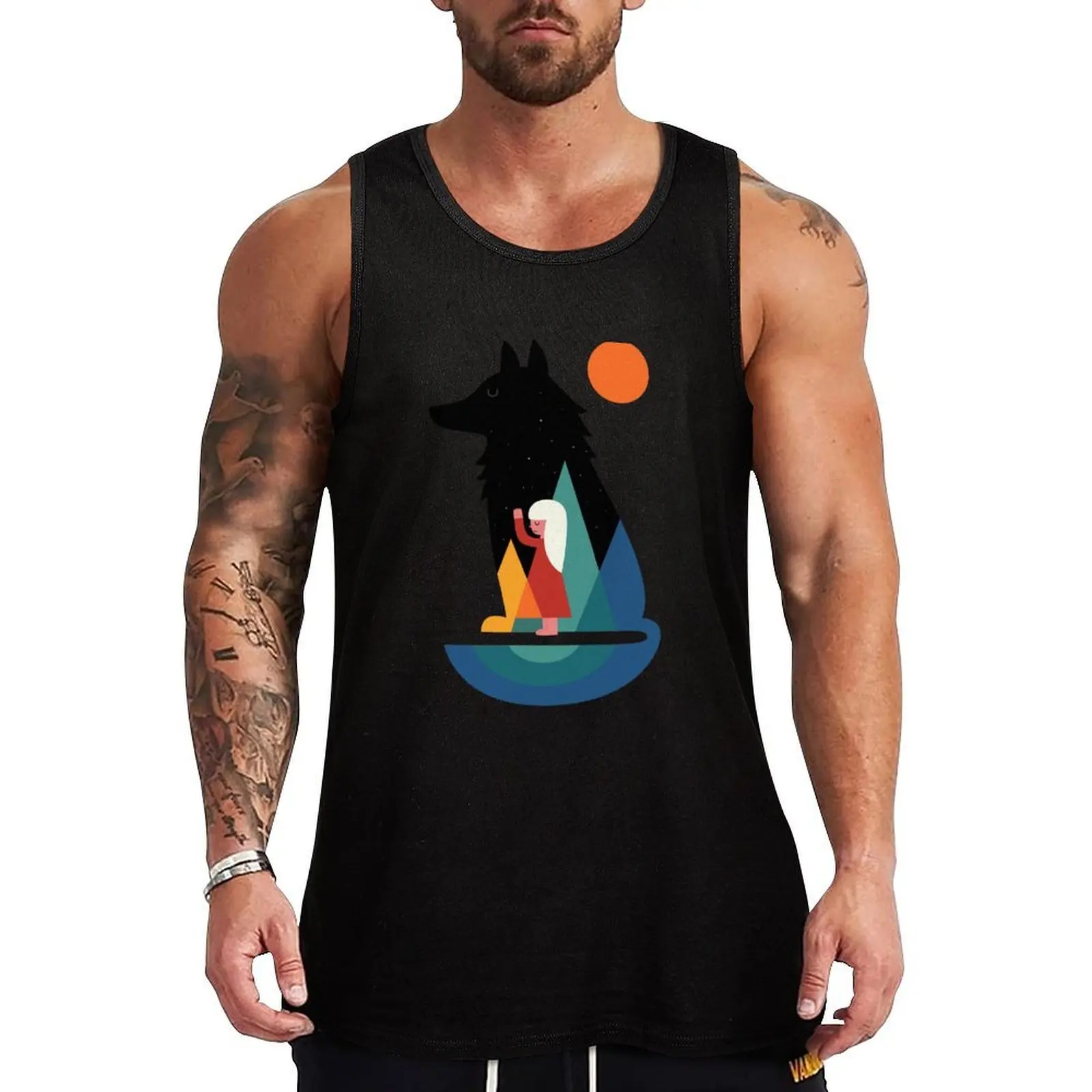 

Best Friend Tank Top Men's cotton t-shirt sleeveless vests gym shirt men male top