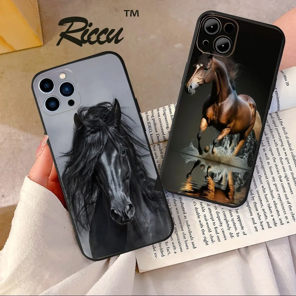 Animal Galloping Horse  Phone Case Phone Case For IPHONE 15,13,14,12,Mini ,11, Xr, X ,Xs Pro Max 8, 7 Plus Back Cover