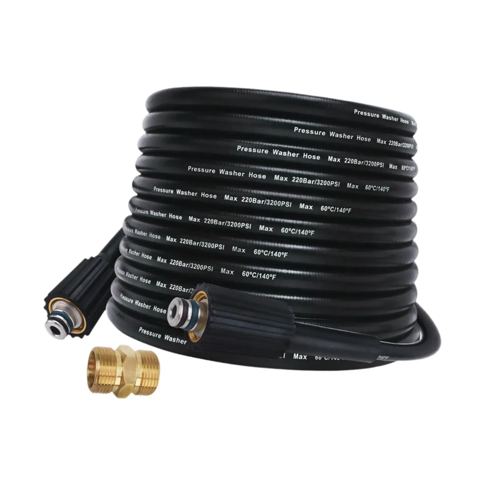 

Шланг для мойки высокого давления, горячая и холодная вода, 3200PSI, замена дома, 196,85 дюйма