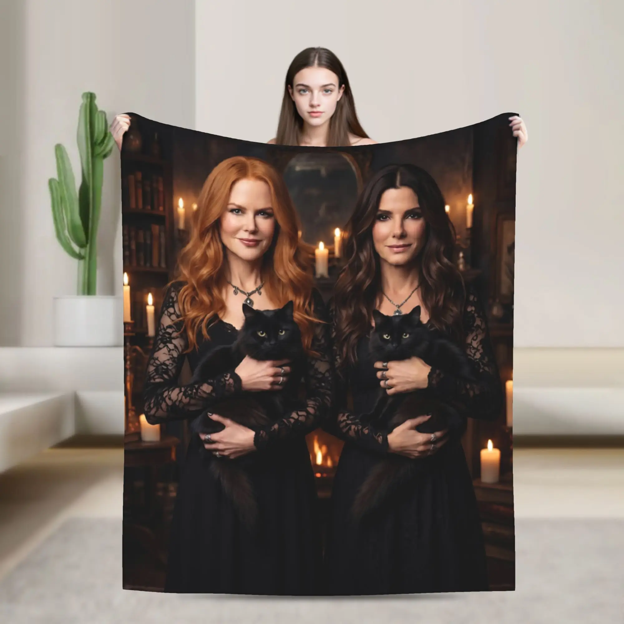Practical Magic 2 Movie 2026 Blanket Warm Cozy Fluffy  Throw Blankets for Couch 50x60 Inch Multi-size Plush Thin Quilt