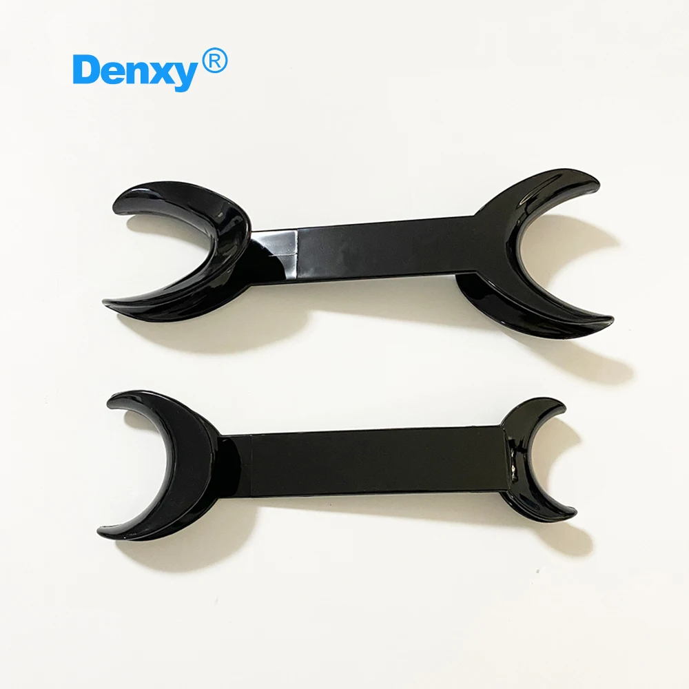 DENXY 10 Stück/Lot Wangenretraktor T-Form Intraoraler Wangen-Lippen-Öffner Doppelkopf Dentalzubehör – Detail 3