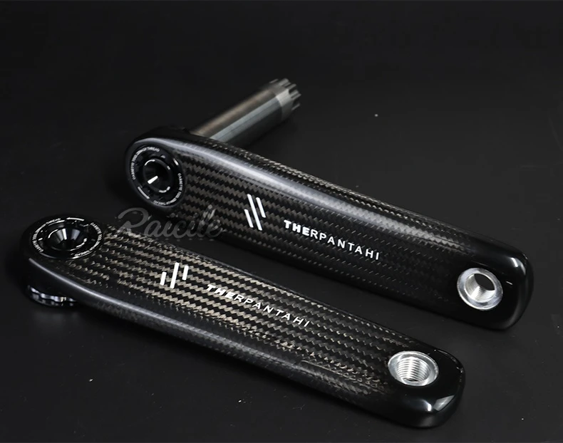 RPANTAHI Rennrad-Carbonfaser-Kurbelgarnitur SLRPower Meter Fahrrad-Kettenblattklemme Smart Riding Precision EASTON-Schnittstelle 150–172,5 mm – Detail 18
