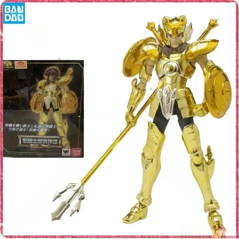 

Bandai in stock Original Saint Seiya EX Saint Cloth Myth Libra Boy Gold Saint Seiya Action Figure Toy Gifts for Children