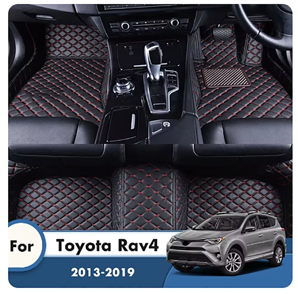 

Автомобильные коврики на заказ, коврики для Toyota RAV4 Rav 4 IV XA40 2019 2018 2017 2016 2015 2014, коврики, автомобильные аксессуары для интерьера