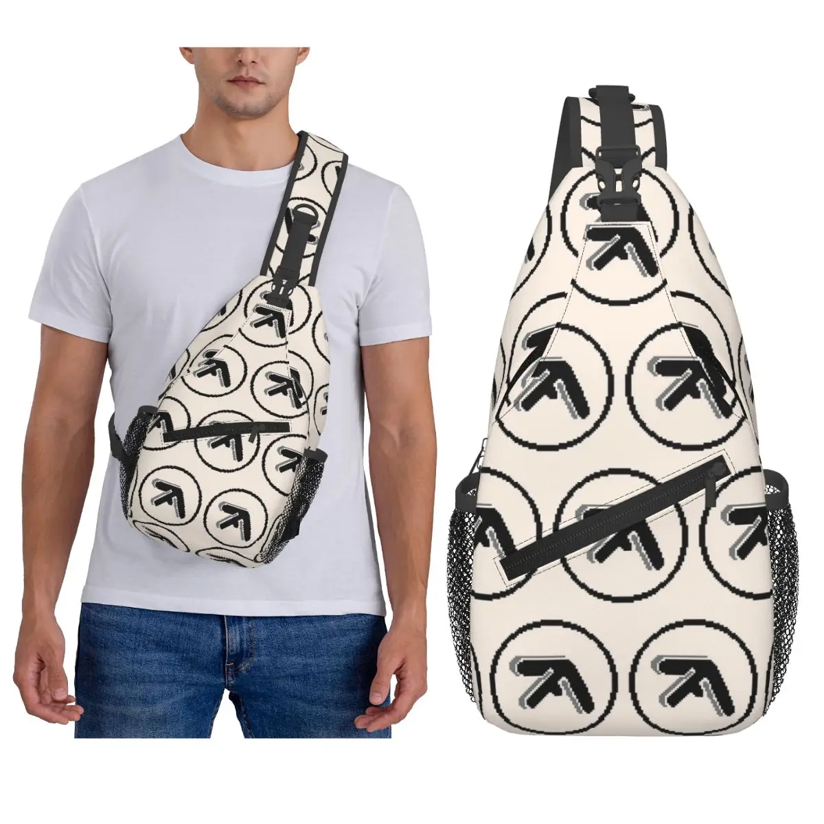 

Aphex Twin электронная музыкальный производитель художников нагрудная сумка мужской рюкзак через плечо на слинге нагрудная сумка дорожный походный рюкзак сумка на плечо