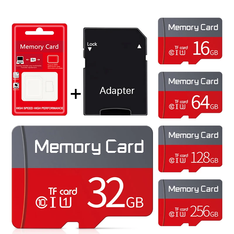 

Memory Card High Speed Mini SD Card 8GB 16GB 32GB 64GB 128GB 256GB 512GB TF Flash Card Class10
