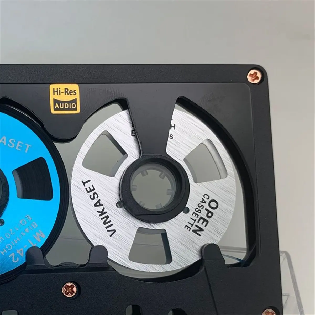 

A71Z Пустая кассетная лента на 50 минут Пустая катушка-катушка Кассета Двусторонняя металлическая катушка Полый корпус Ленточный диск