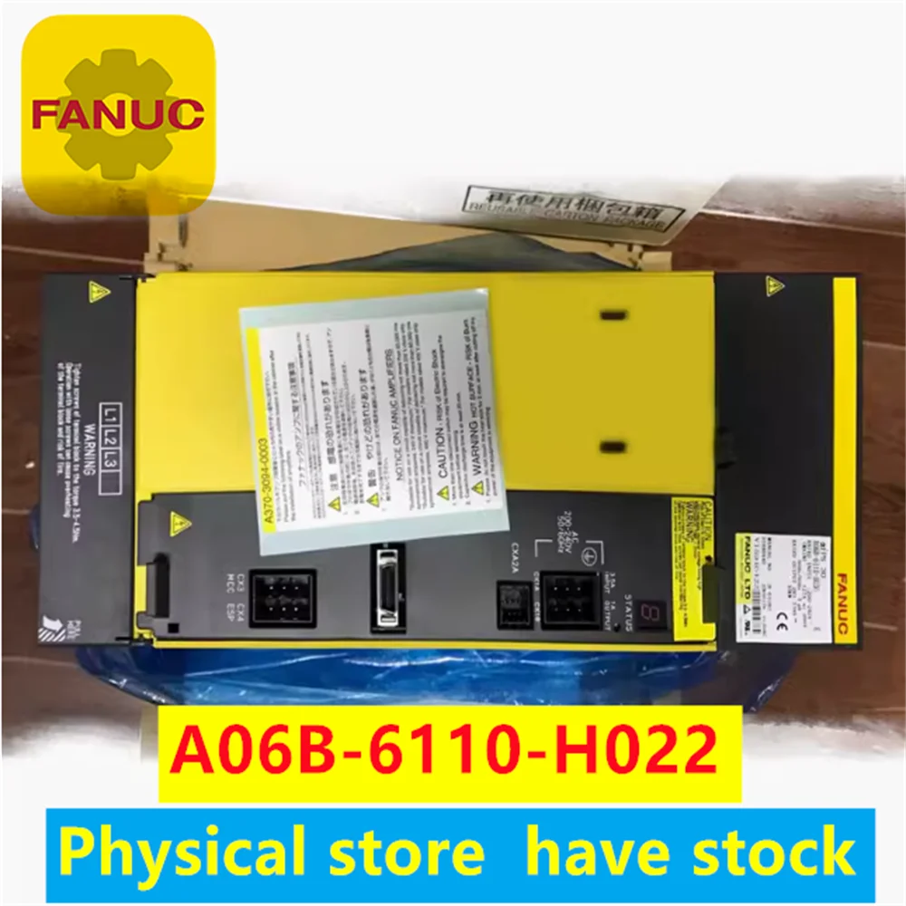 A06B-6220-H022/H026/H030/H037/H045/H055 Original FANUC spindle drive brand new used/new in-stock inventory A06B-6220-H022