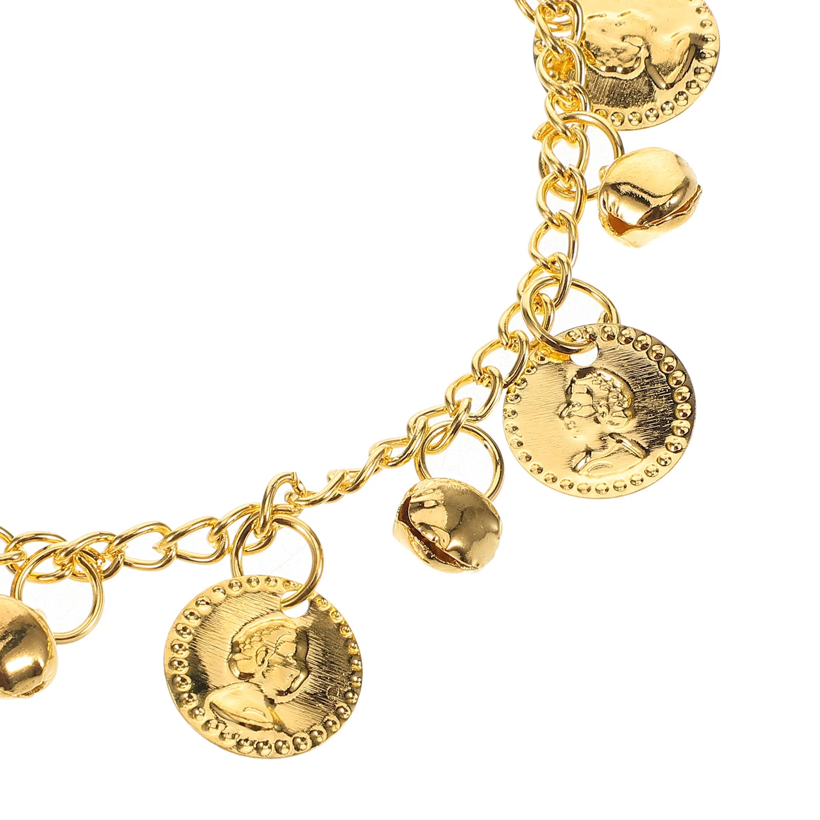 1쌍 벨리댄스 발찌 맨발 태슬 장식 공연 파티 축제용 벨리댄서 액세서리 여성용