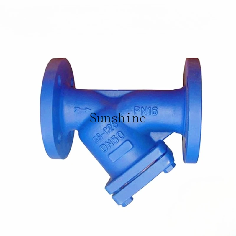 

YG45H-16C German Standard Cast Steel Flange Y Type Filter GL41H Carbon Steel High Temperature