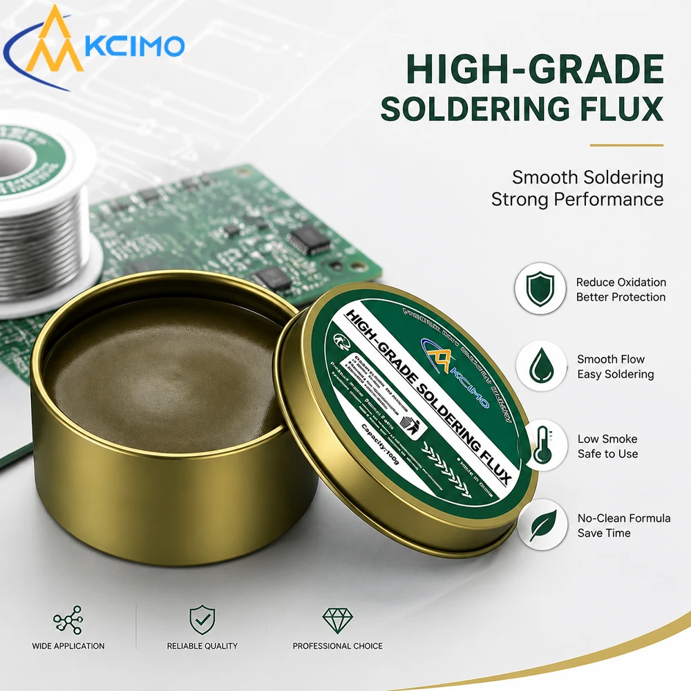 100g 35g Liquid Rosin Solder Flux Paste Electronic Repair PCB Soldering CPU BGA Rework Soldering Aid Paste for Hardware