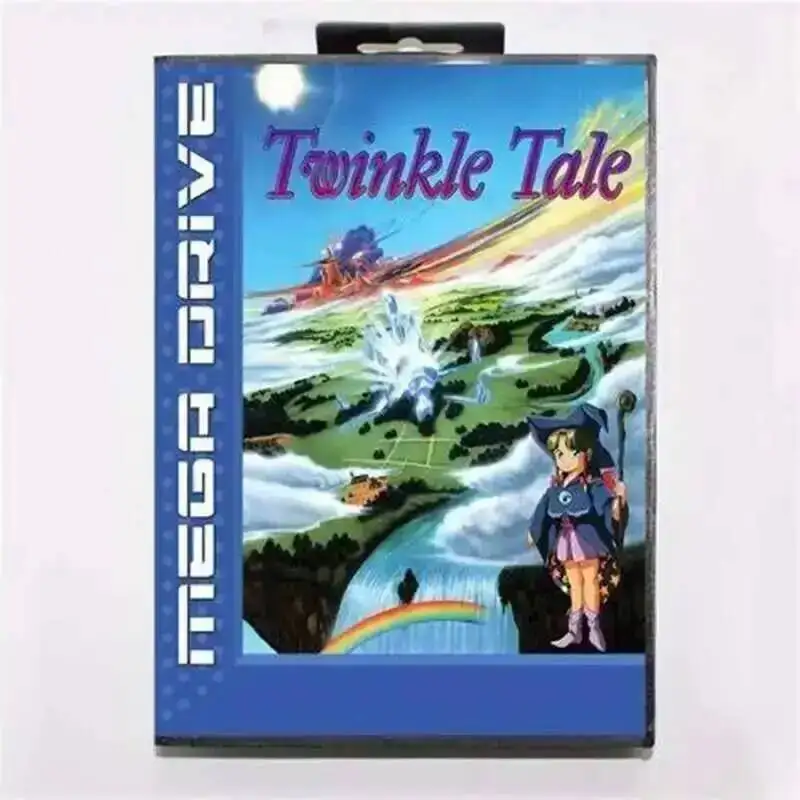 Twinkle Tale MD Game Card with EUR Box for 16 Bit Sega Megadrive Genesis system