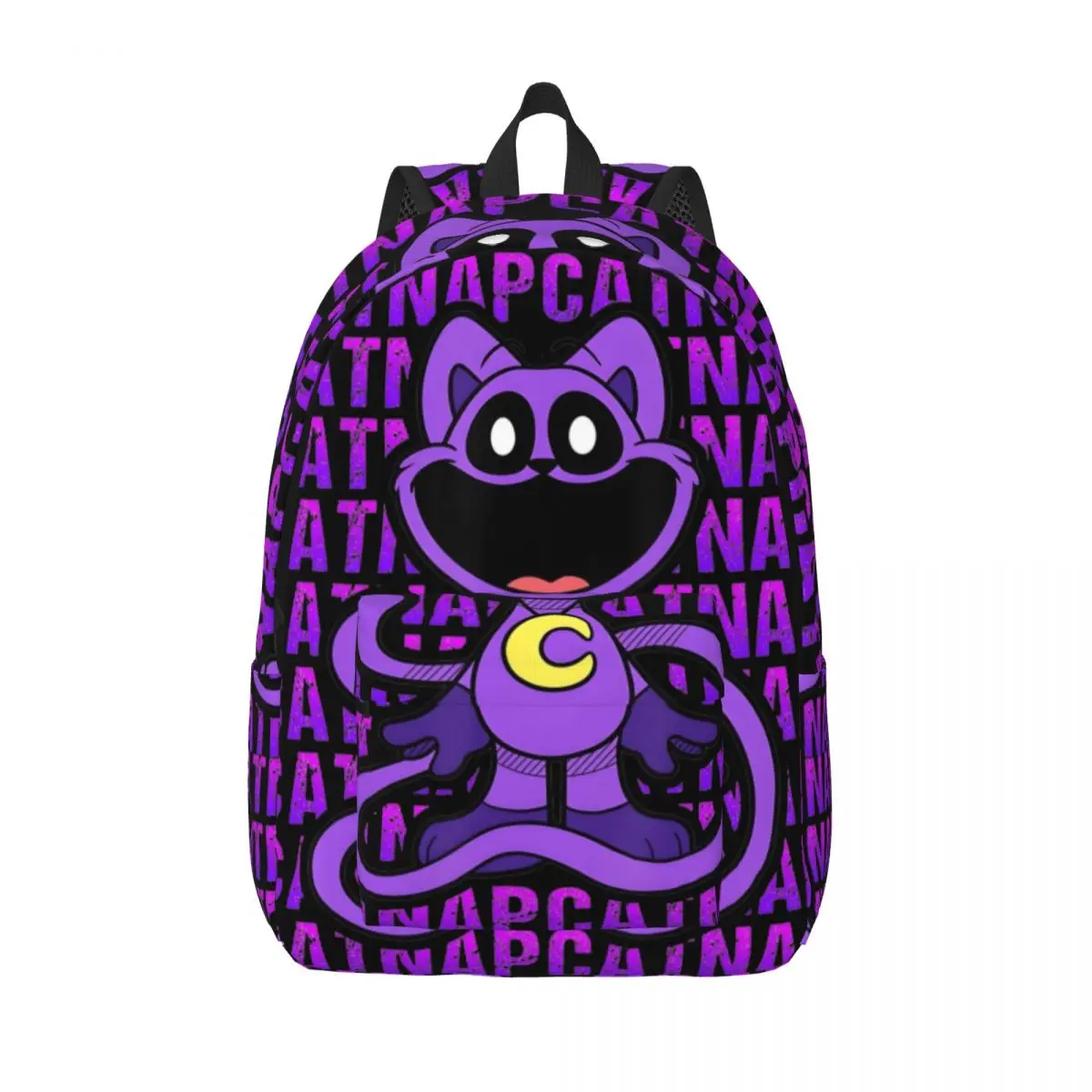 Catnap Tekst Kat En Hond Rugzak Mannen Vrouwen Middelbare School Wandelen Reizen Dagrugzak Lachende Beestjes Cartoon Laptop Canvas Tassen Buiten