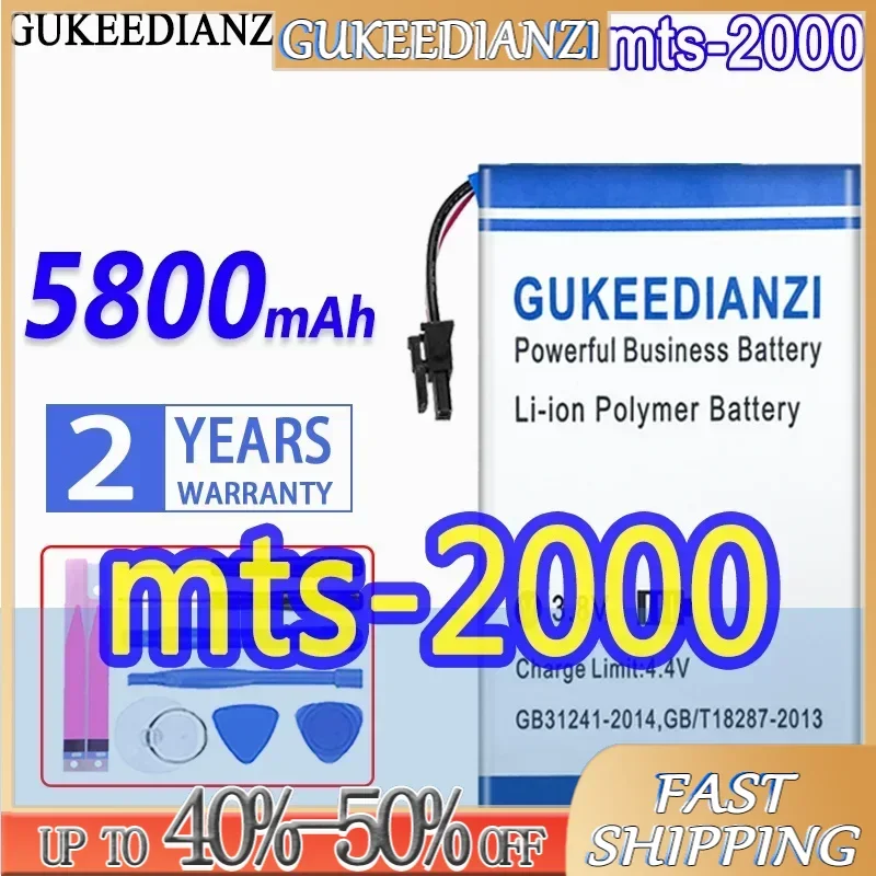 

High Capacity GUKEEDIANZI Battery mts2000 (636395) 5800mAh For Acterna JDSU MTS-2000 VIAVI Smart OTDR E126A E126B