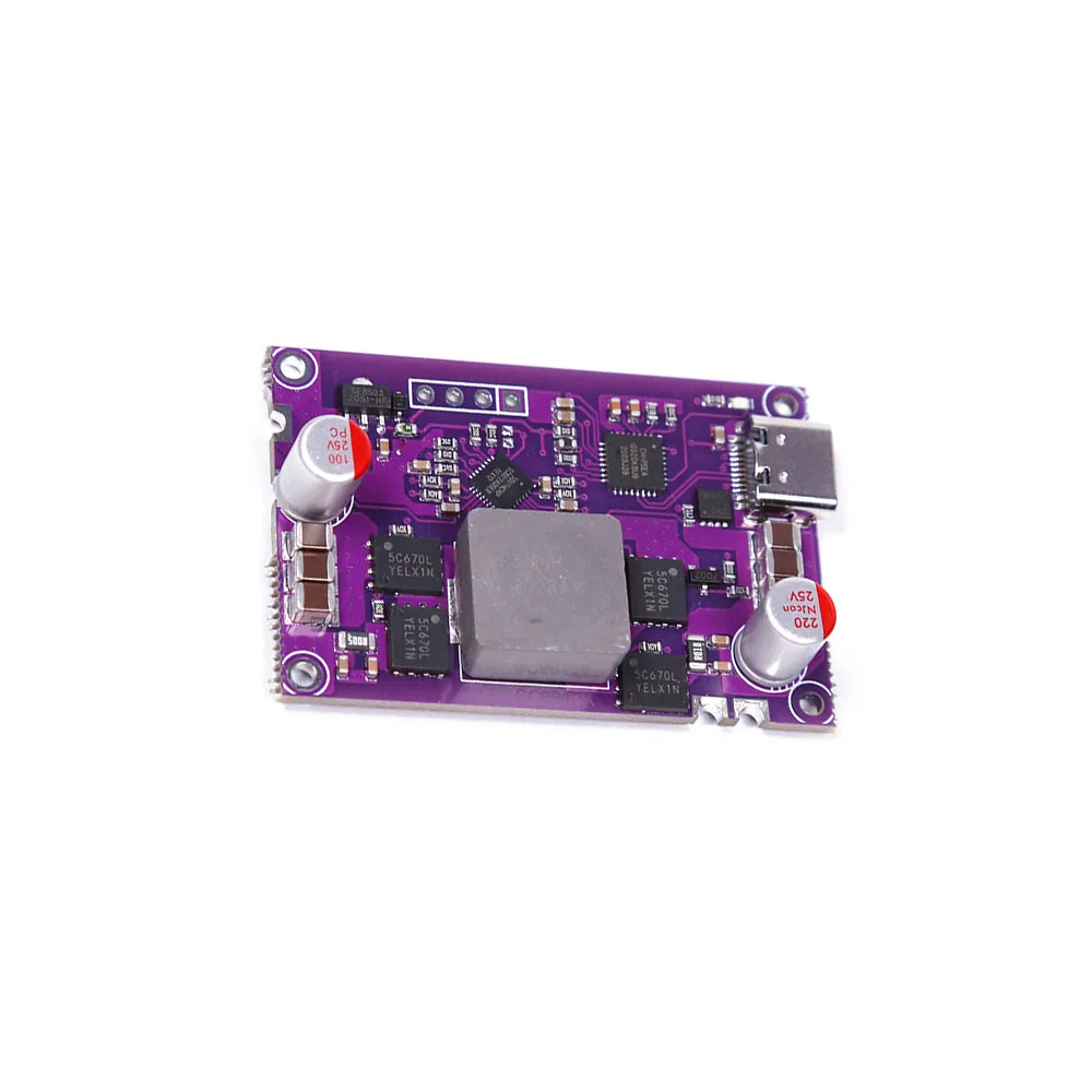 120W Two-Way PD Fast Charging Module High Power PD Fast Charging Boost/Buck Power Supply Module Step Up/Step Down Circuit Board