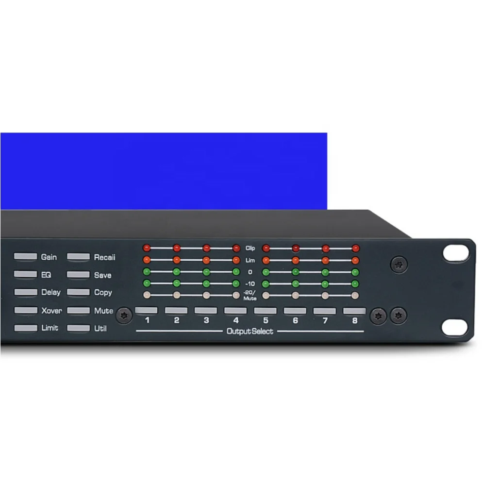 Hot selling professional stage Reverberation Equalizer Speaker Processor Digital Audio Processor