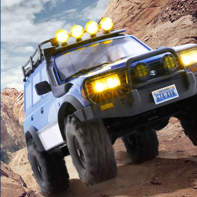 FMS 1/18 Toyota Land Cruiser LC80 Pro V2  RC Crawler 4WD Off-Road Electric Simulation Rock Crawler RTR Hobby Grade RC Car Model