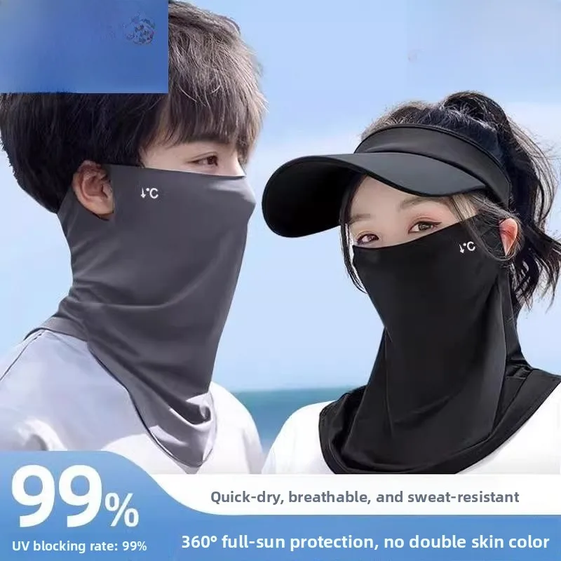 

Новая летняя маска для лица 2026 года для мужчин и женщин: защита от солнца, УФ-лучей и ветра для велоспорта и активного отдыха