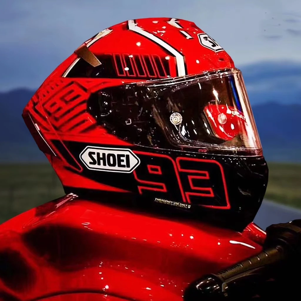 Full Face Motorcycle helmet SHOEI X14 marque2 red antt  Helmet  helmet Riding Motocross Racing Motobike Helmet