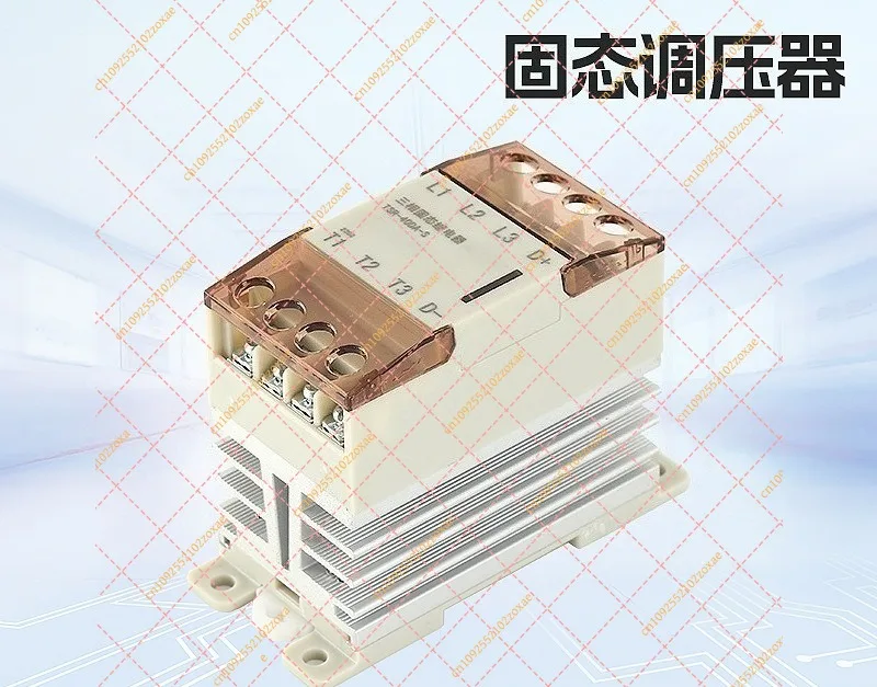 ：3 Phase Din Rail Solid State Relay SSR Contactor Integrated AC 3P Industrial Power Controller Module
