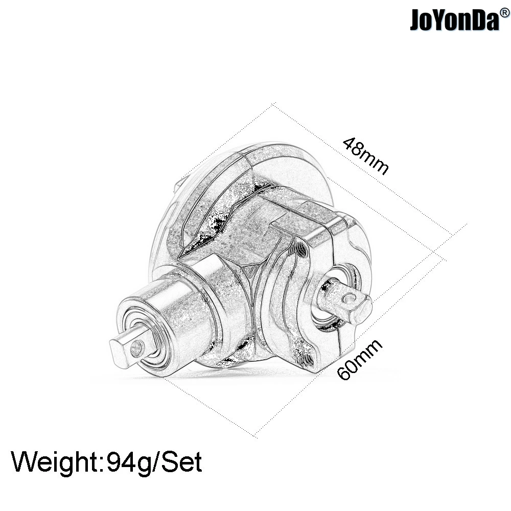 Aluminum Differential Assembly #5380 #5381 #5379X for RC Traxxas 1/10 Revo (53097-3) Slayer Pro 4X4 (59076-3)